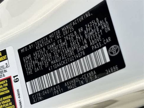 Used 2026 Toyota Camry LE w/ Convenience Package image 26