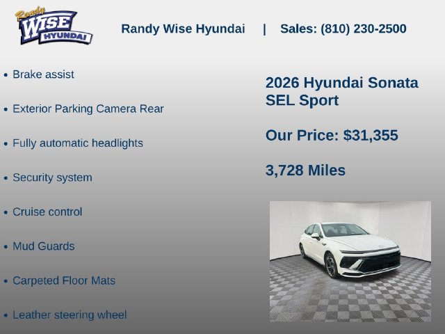New 2026 Hyundai Sonata SEL FWD image 10