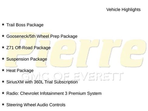 Used 2025 Chevrolet Silverado 2500 LT w/ Trail Boss Package AWD/4WD image 4