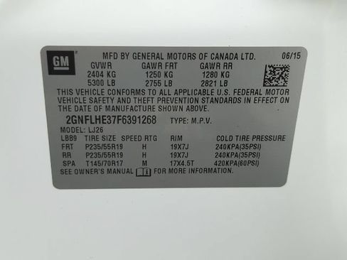 Used 2015 Chevrolet Equinox LTZ AWD/4WD image 31