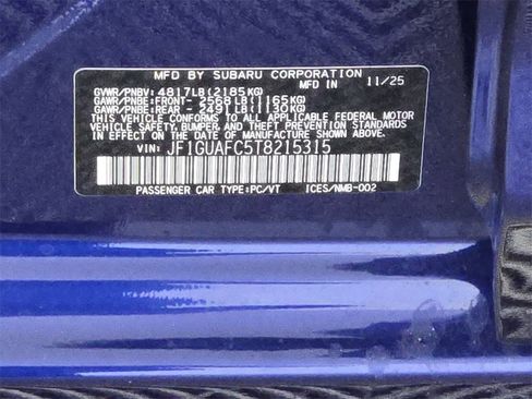 New 2026 Subaru Impreza 2.0i Sport image 18