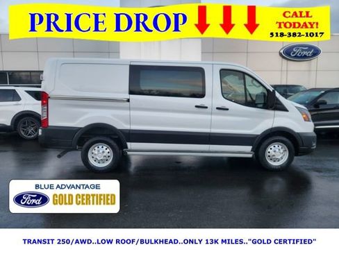 Certified 2023 Ford Transit 250 Low Roof AWD w/ Exterior Upgrade Package image 3