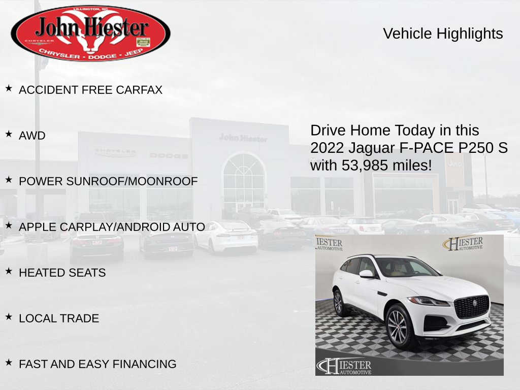 Used 2022 Jaguar F-PACE S AWD/4WD image 5