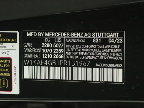 Certified 2023 Mercedes-Benz C 300 Sedan image 16