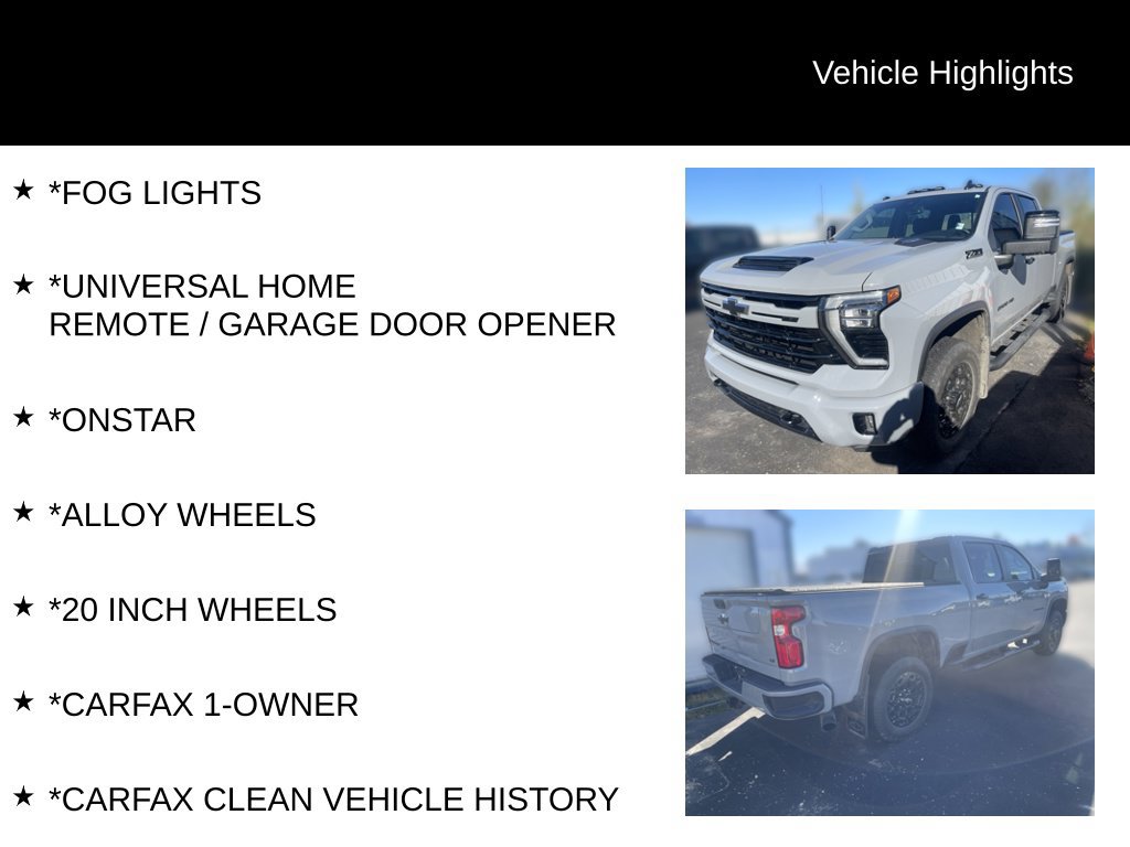 Used 2024 Chevrolet Silverado 2500 LT w/ Z71 Sport Edition AWD/4WD image 20