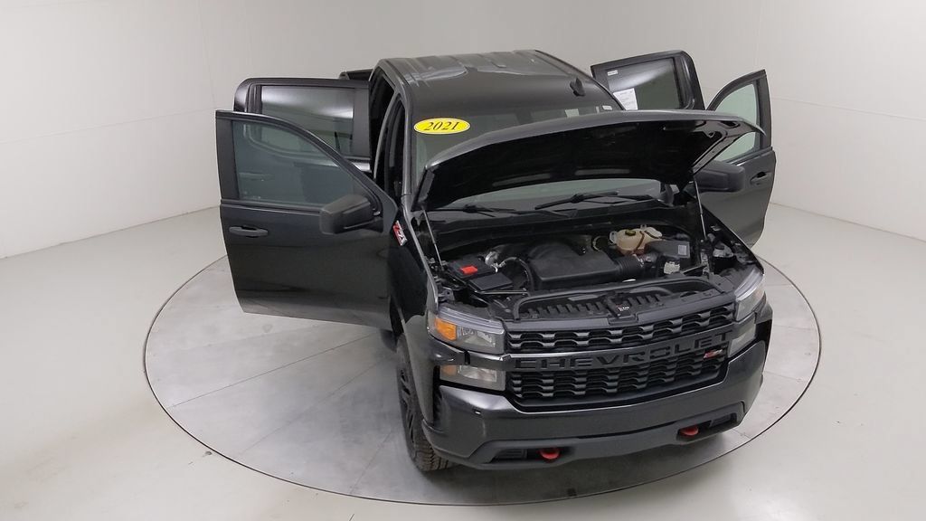 Used 2021 Chevrolet Silverado 1500 Custom Trail Boss AWD/4WD image 44