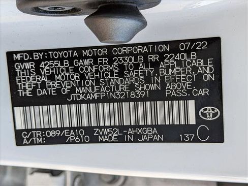 Used 2022 Toyota Prius Prime Limited FWD image 25
