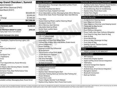 New 2026 Jeep Grand Cherokee L Summit w/ Obsidian Package