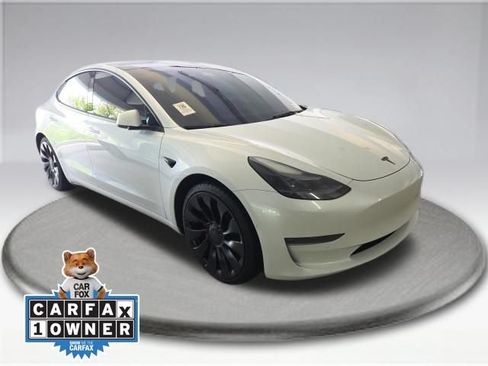Used 2022 Tesla Model 3 Performance AWD/4WD image 2