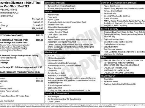 Used 2021 Chevrolet Silverado 1500 LT Trail Boss w/ Bed Protection Package image 26