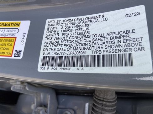 Used 2023 Honda Accord Touring image 33