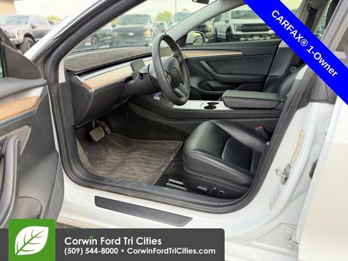 Used 2021 Tesla Model 3 Long Range AWD/4WD image 2