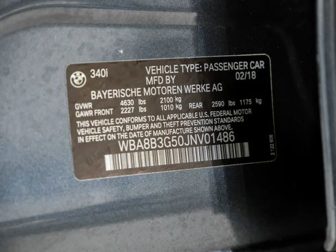 Used 2018 BMW 340i Sedan image 65