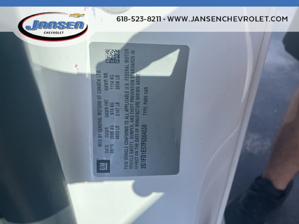 Used 2015 Chevrolet Camaro LT w/ 1LT Preferred Package RWD image 34