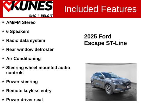 Used 2025 Ford Escape ST-Line AWD/4WD image 2