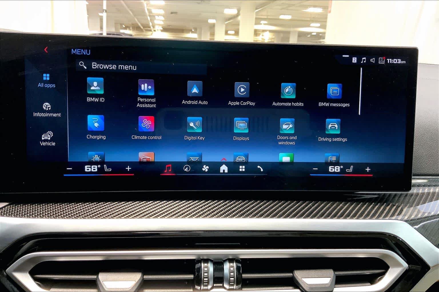 Used 2024 BMW i4 M50 w/ M Carbon Exterior Package AWD/4WD image 35