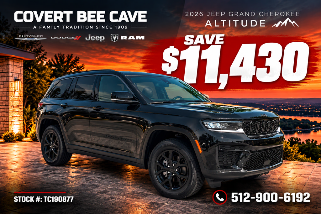 New 2026 Jeep Grand Cherokee Altitude AWD/4WD 360° Tour
