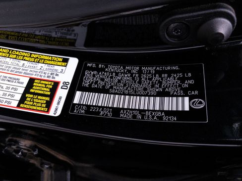 Used 2020 Lexus ES 300h w/ Premium Package FWD image 45