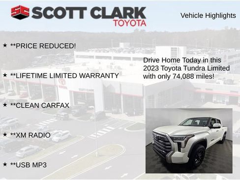 Used 2023 Toyota Tundra Limited AWD/4WD image 13