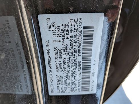 Used 2018 Honda Accord EX-L image 11