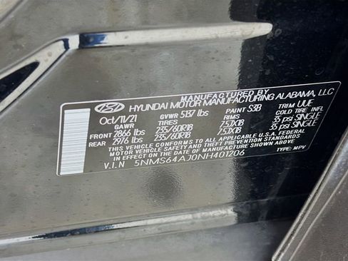 Used 2022 Hyundai Santa Fe SEL w/ Convenience Package image 38