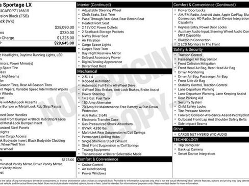 Certified 2023 Kia Sportage LX image 34