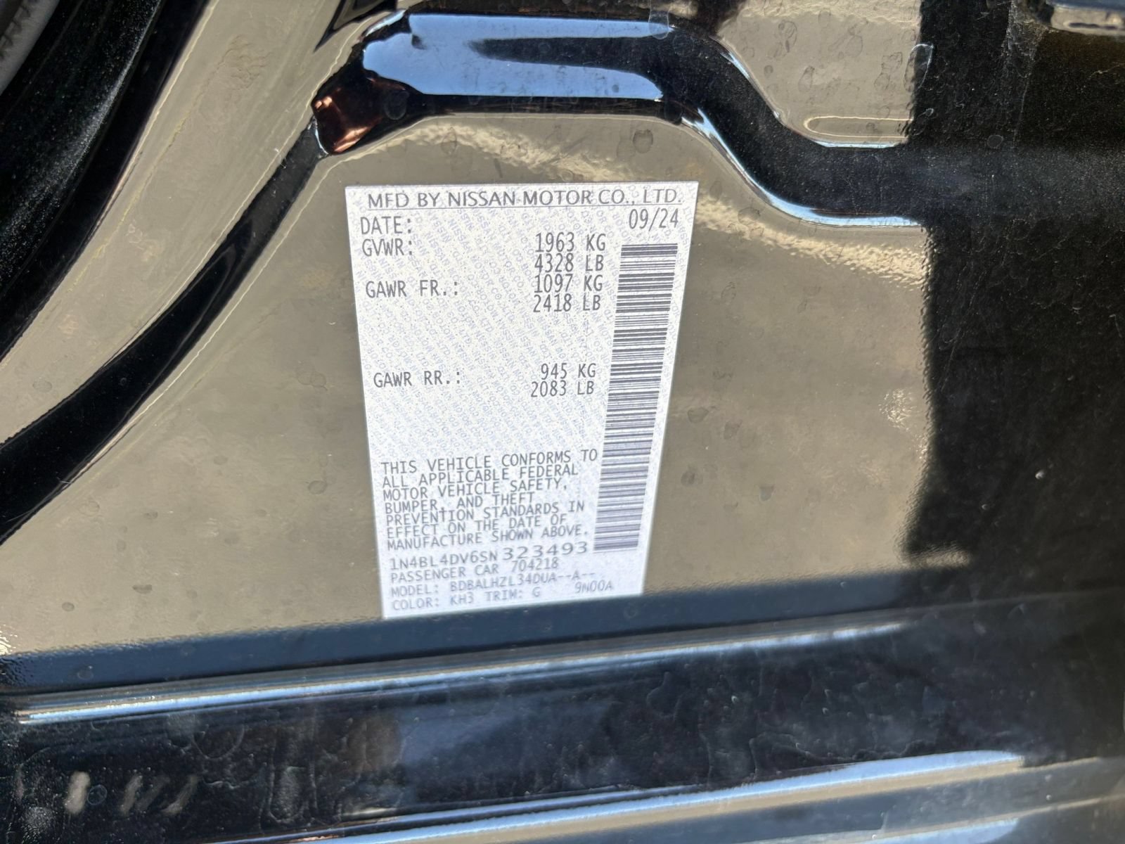 Used 2025 Nissan Altima 2.5 SV FWD image 28