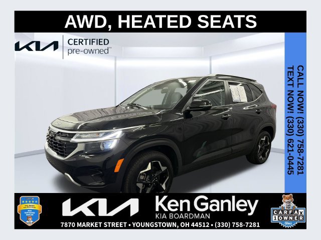 Certified 2025 Kia Seltos S AWD/4WD 360° Tour
