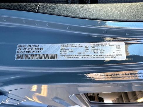 New 2026 Jeep Wrangler Unlimited Rubicon w/ Xtreme 35 Tire Package AWD/4WD image 15