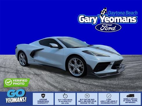 Used 2024 Chevrolet Corvette Stingray Preferred Cpe w/ Z51 Performance Package RWD image 1