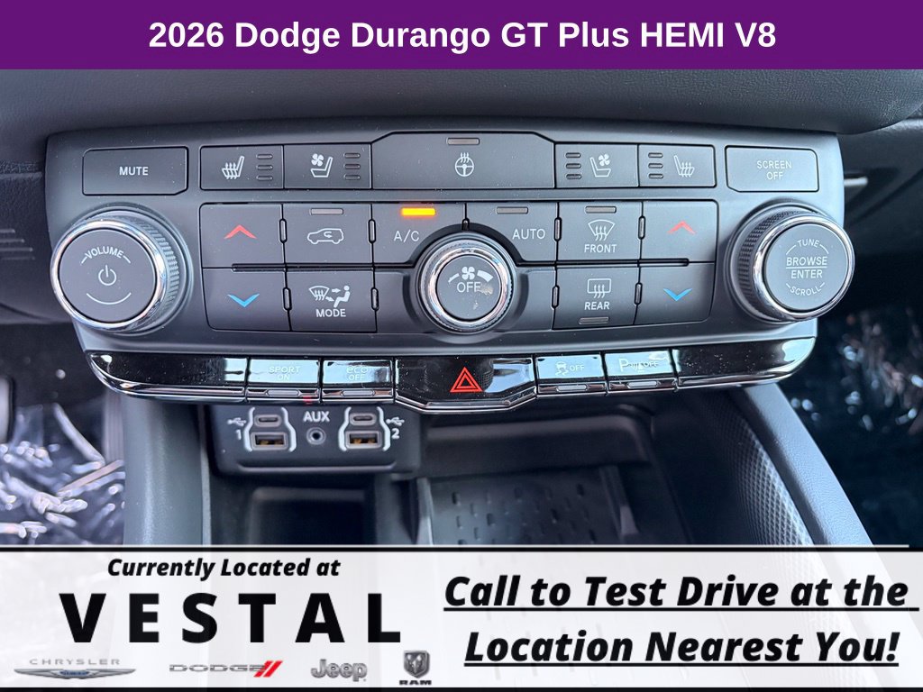 New 2026 Dodge Durango GT AWD/4WD image 14