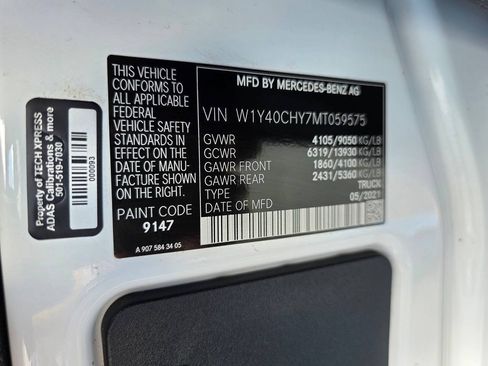 Used 2021 Mercedes-Benz Sprinter 2500 image 23