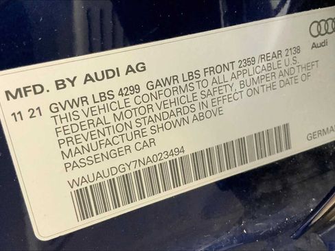Used 2022 Audi A3 2.0T Premium w/ Convenience Package FWD image 33