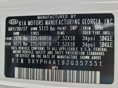 Used 2018 Kia Sorento EX image 33