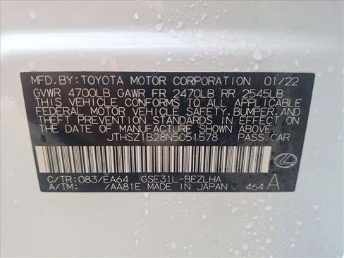 Used 2022 Lexus IS 350 F Sport w/ Dynamic Handling Package image 22