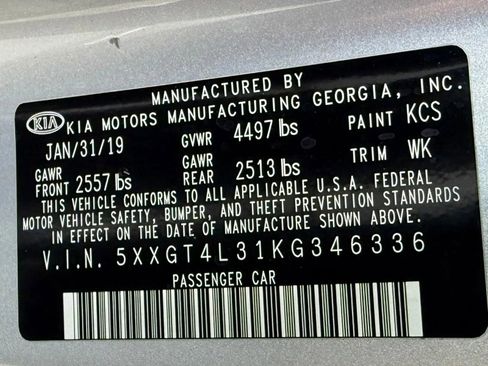 Used 2019 Kia Optima LX image 14