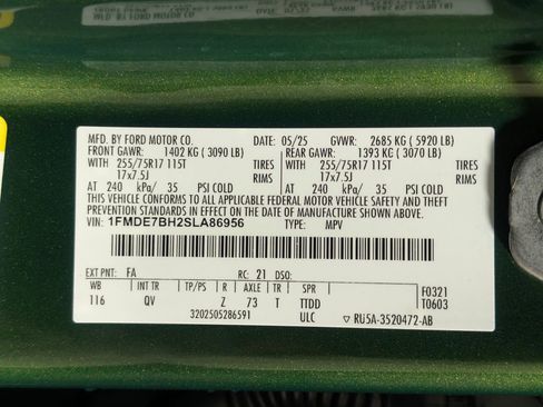 Certified 2025 Ford Bronco Big Bend image 26