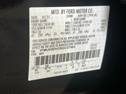 Used 2025 Ford Explorer Active image 38