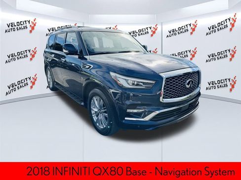 Used 2018 INFINITI QX80 DRIVER ASSISTANCE PACKAGE w/ Driver Assistance Package image 1
