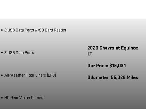 Used 2020 Chevrolet Equinox LT AWD/4WD image 32