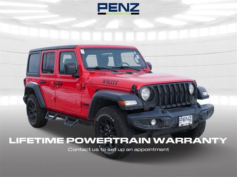 Used 2020 Jeep Wrangler Unlimited Sport image 1