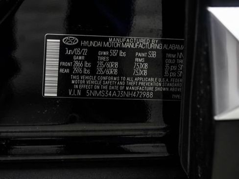 Used 2022 Hyundai Santa Fe SEL w/ Convenience + Premium Package FWD image 41