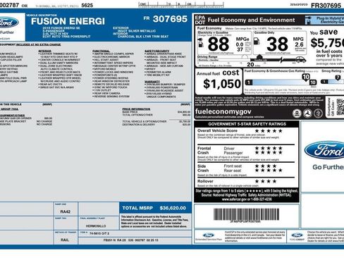 Used 2015 Ford Fusion Energi SE FWD image 24