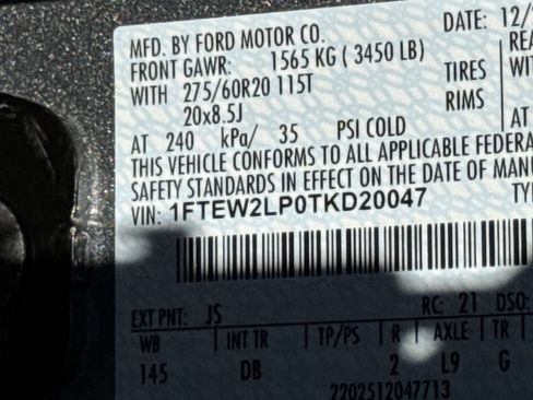New 2026 Ford F150 STX w/ Equipment Group 200A AWD/4WD image 29