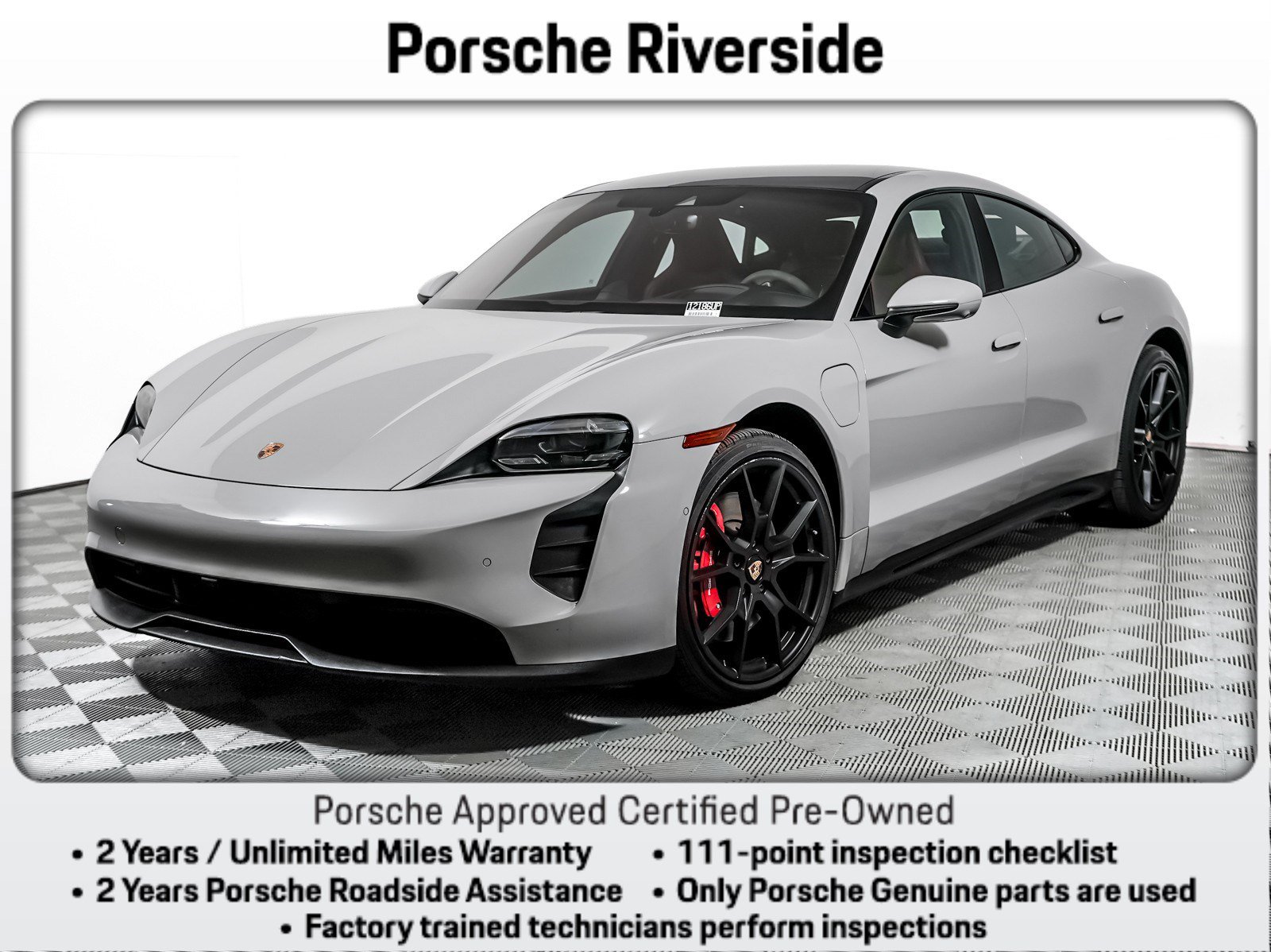 Certified 2023 Porsche Taycan GTS w/ Premium Package (P6U) AWD/4WD image 1
