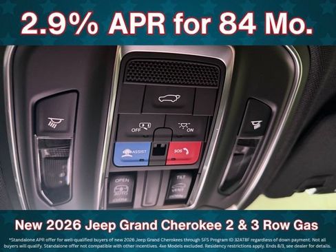 New 2026 Jeep Grand Cherokee Altitude AWD/4WD image 30