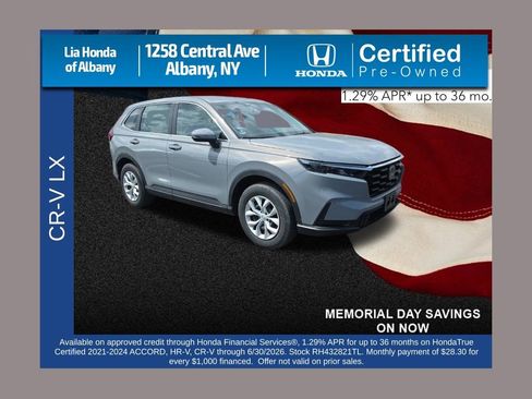 Certified 2024 Honda CR-V LX image 1