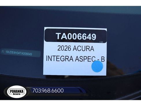 New 2026 Acura Integra A-Spec image 33