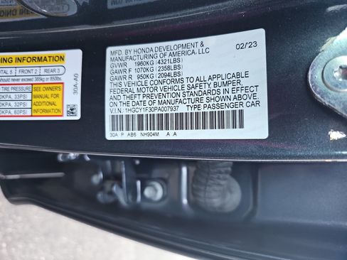 Used 2023 Honda Accord EX image 33