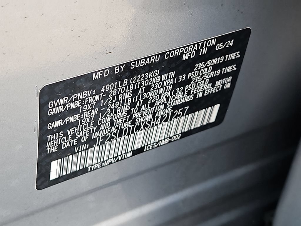 Used 2025 Subaru Forester Touring AWD/4WD image 27